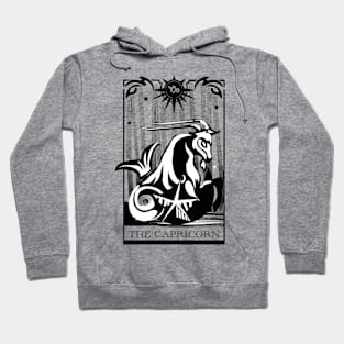 Capricorn Zodiac Sign Illustration Hoodie